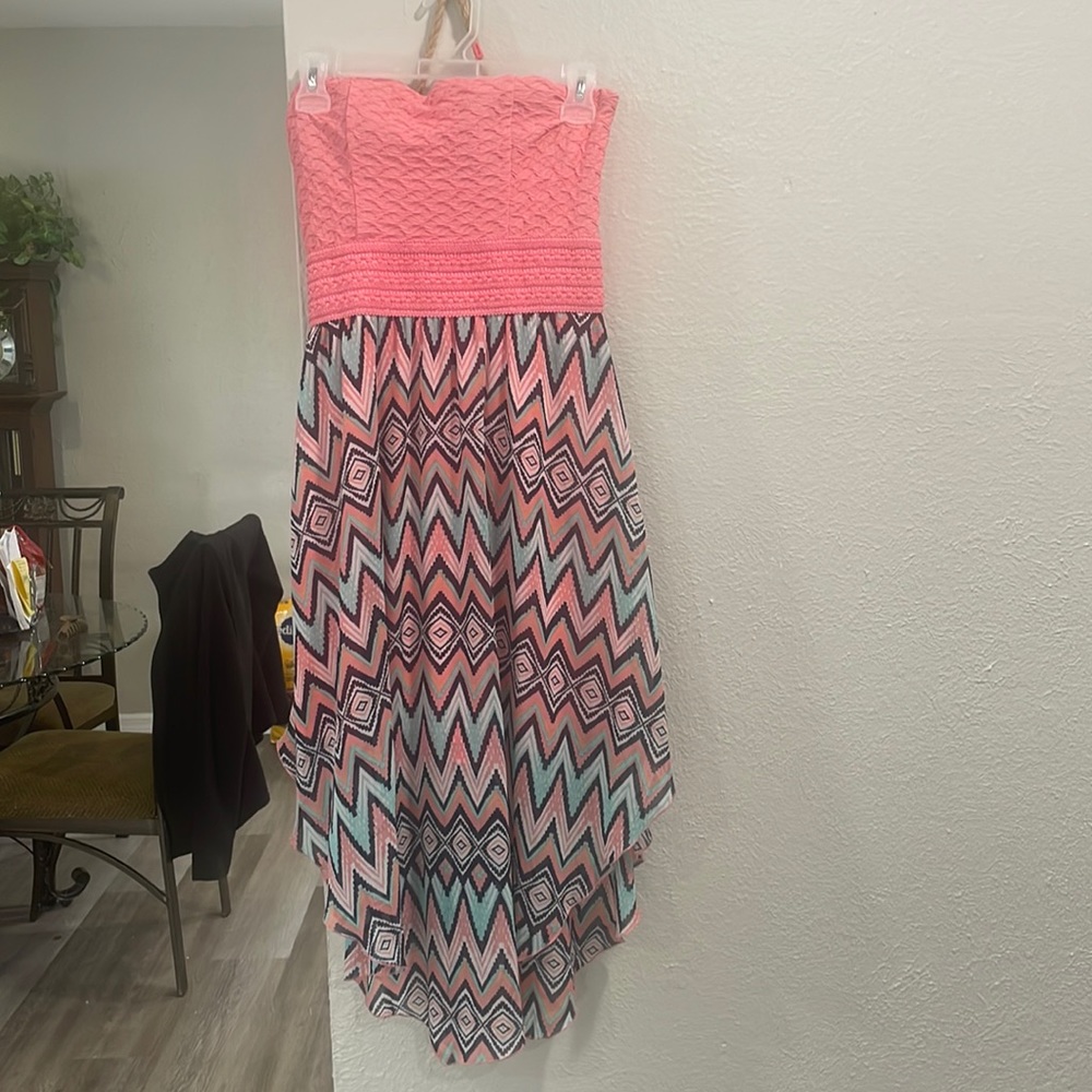 Good condition strapless dress